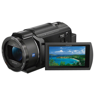 

Сони (Sony) ПБУ-AX40 4K высокой четкости цифровая видеокамера встроенной памяти 64G 5-осевой стабилизации изображения Цейсс 20x оптическое увеличение объектива Поддержка Wi-Fi / передачи NFC