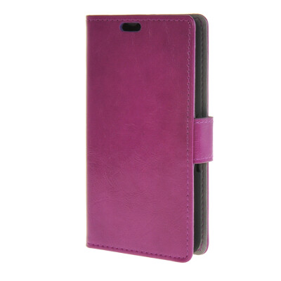 

MOONCASE Smooth PU Leather Flip Wallet Card Slot Bracket Back чехол для Sony Xperia E4G Purple