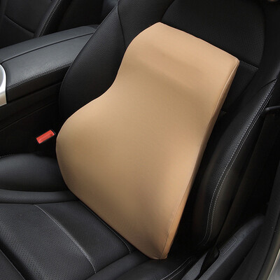 

OULEJIA car lumbar lumbar pillow OLJ-YK010 space memory cotton car office lumbar cushion cushion lumbar pillow apricot