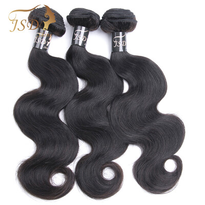 

JSDShine 7A Grade Indian Body Wave 3 Bundles Unprocessed Human Hair Weave Bundles 100 Human Hair Extensions