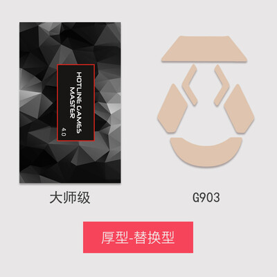 

HOTLINE GAMES G903 Mouse Sticker Master Thick 2 Set Replacement