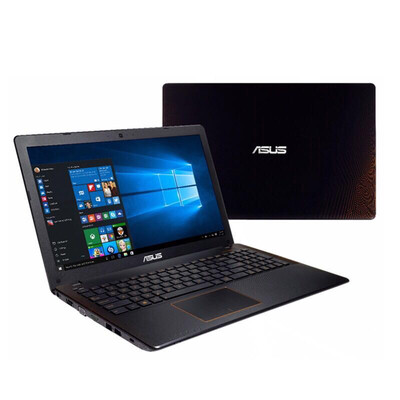 

ASUS ASUS hard rock version A555QG 156-inch quad-core notebook computer A10-9620 4G 500G128G R5 M430 2GB alone black Maya