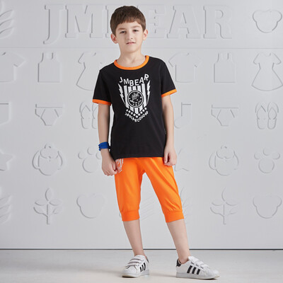 

Jamie Bear JMBEAR Set Boys Leisure Sports Short Sleeve Set 872516201 Black 150