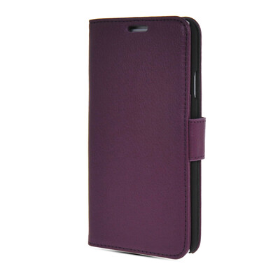 

MOONCASE High quality Leather Side Flip Card Slot Pouch Stand Shell Back ЧЕХОЛ ДЛЯ Samsung Galaxy Note 3 Neo N7505 Purple