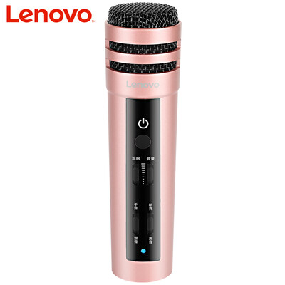 

Lenovo UM10C mobile phone microphone national karaoke anchor dedicated microphone Apple Andrews condenser microphone audio computer singing KTV effect youth version rose gold
