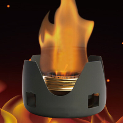 

Outdoor Camping Picnic Cookware Alcohol Burner Heater Spirit Stand Stove
