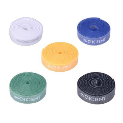 

QIC Socket Patchwork Cable Tie Tie Free Cracking Computer Case Belt Tie Bundle Tie Reason Shield With Back To Back Velcro Tailor With Lineer White 1m