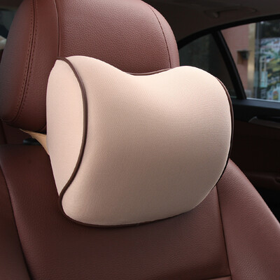 

Nine hundred WY-1805A car headrest car neck pillow pillow memory cotton drive comfortable safety car seat car accessories cervical pillow beige