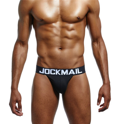 

JOCKMAIL high-fork mens underwear cotton mens briefs cotton sweat-absorbent underwear