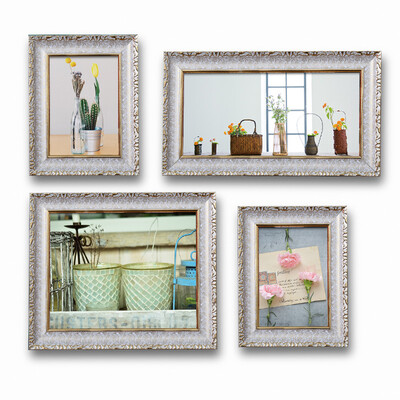 

GREEN GREENGALLERY living room dining room sofa wall decoration painting simple modern office painting murals creative combination photo frame photo wall rose