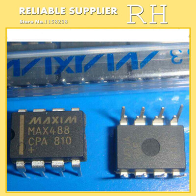 

100pcslot MAX488 MAX488EPA MAX488CPA DIP-8 transceiver