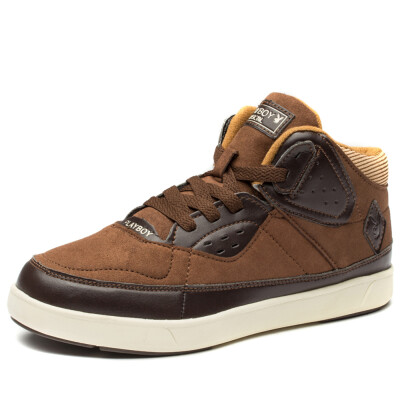 

PLAYBOY brand,Fashional and leisure,High top, Warmth retention with soft nap and cotton,Thicken snowboots,Men's shoes