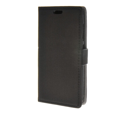 

MOONCASE Leather Wallet Flip Card Slot Pouch with Kickstand Shell Back Case Cover for Huawei Ascend Y520 Black