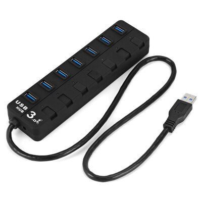 

Super Speed 5Gbps 7 портов USB 3.0 концентратор с коммутатором независимых