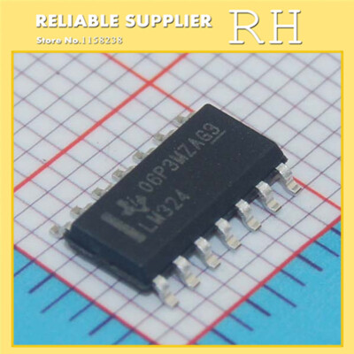 

200pcs/lot LM324 LM324DR SOP-14 Quad Operational Amplifier