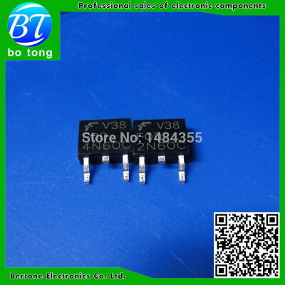 

Free Shipping 50pcs/lot FQD2N60CTM FQD2N60C 2N60C TO-252 New and original