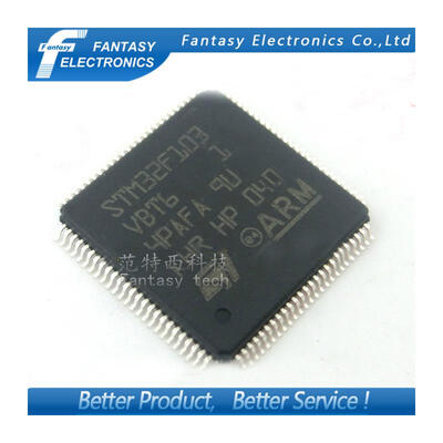 

5PCS STM32F103VBT6 QFP100 STM32F103 QFP ARM new and original IC free shipping