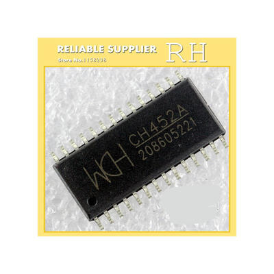 

10PCS/LOT CH452A CH452 SOP28 Digital tube display driver / keyboard control chip