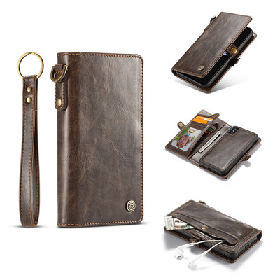 

Iphone 78X Luxury Leather Commerce Multi-function Wallet Card Clip Protection Phone case