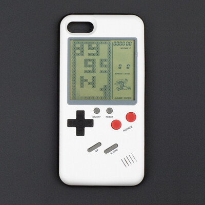 

Nintendo Gameboy Tetris Retro Game Console Phone Case для iPhone 7 8 Plus Мягкая защитная крышка