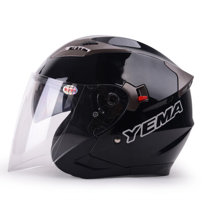 

Mustang YEMA 625 motorcycle helmets winter double-lens half-helmet electric car helmet men&women all seasons universal one-size red