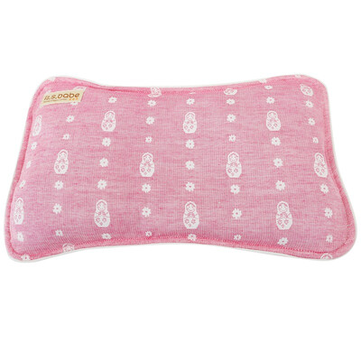

Hi Kibo KSbabe gauze baby pillow gauze neonatal stereotypes pillow baby pillow 41 × 23cm pink