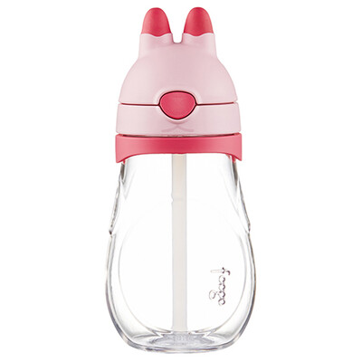 

Thermos THERMOS Childrens Bunny Cup Summer Straw Cup Baby Learning Cup Baby Training Cup Leakproof Cup BBSH-420 PP
