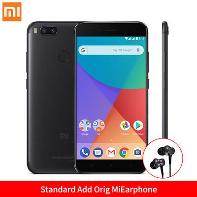 

Глобальная Версия Xiaomi Mi A1 4GB 32GB 5.5 " 1080P Snapdragon 625 Octa Core смартфон Dual 12MP камера Android Один отпечаток паль