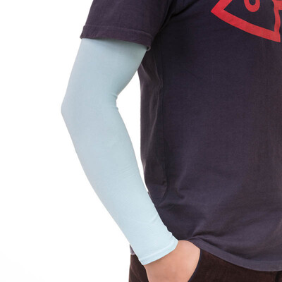 

Jieshiaibaoluo ice silk sunscreen cuff summer long men&women outdoor driving cycling arm gloves