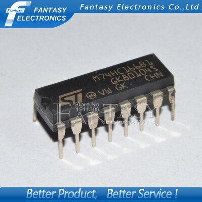 

10PCS M74HC166B1R DIP16 M74HC166B1 DIP new&original IC free shipping