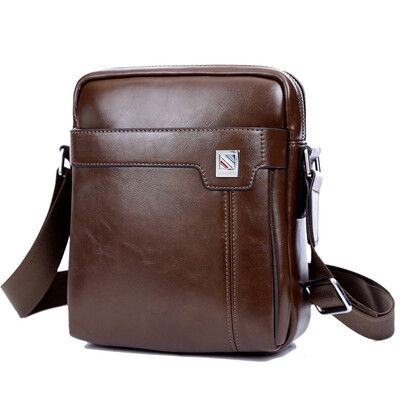 

New fashion mens bag mens casual leather messenger bag high quality mens brand business bag mens handbag B-fdk6618-3