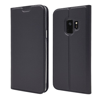 

Роскошный чехол Кошелек для Samsung Galaxy S9 Высококачественная искусственная кожа Флип-обложка Kickstand Anti-shock Полная защита