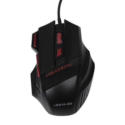 

LESAILES Lei Meng animal husbandry LIMO601 wired gaming mouse to survive to eat chicken e-light emitting 7-key mouse