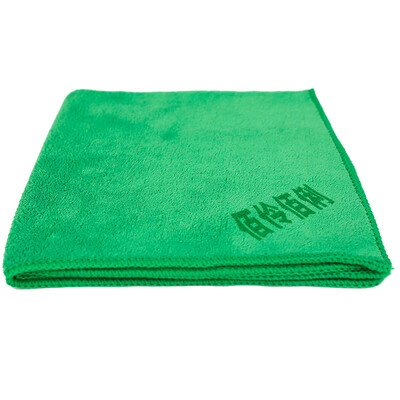 

Car wash towel cleaning cloth car supplies cleaning absorbing water cleaning towel 4040CM single strip green