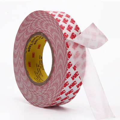 

3M55236 non-woven translucent cotton paper tape strong thin no trace high temperature double-sided adhesive tape width 30 mm long 50 m thickness 012 mm