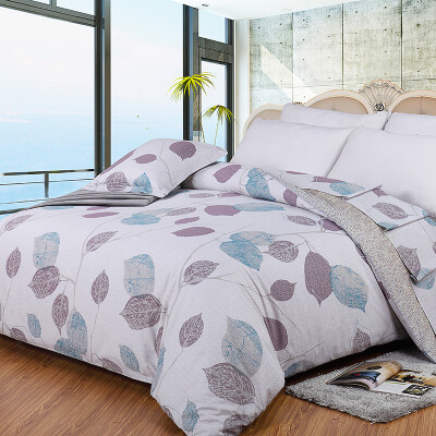 

Ai Wei постельные принадлежности домашний текстиль хлопок одеяло одно двойное хлопок одеяло 200 * 230 (листья любви)