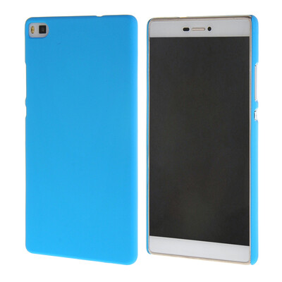 

MOONCASE Huawei P8 Футляр Прорезиненные Резина Вернуться чехол для Huawei Ascend P8 синий