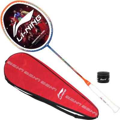 

Li Ning LI-NING бадминтон ракетка 5U ультра-свет серия одиночный шторм WS500 синий синий (уже резьбовые)