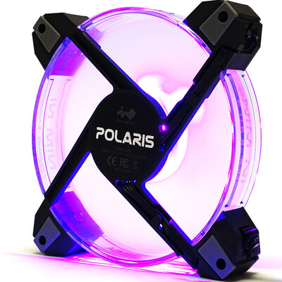 

INWIN Polaris RGB 12CM Transparent Frame Smart Series Silent Design Chassis Fan One Pack Expansion Pack Cannot Be Used Separately