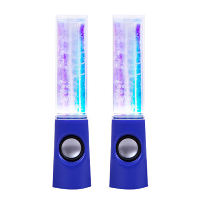 

Smart Fountain LED Light Portable Colorful Computer Sound Water Dance Speaker Suitable For Computer Mobile Music Player