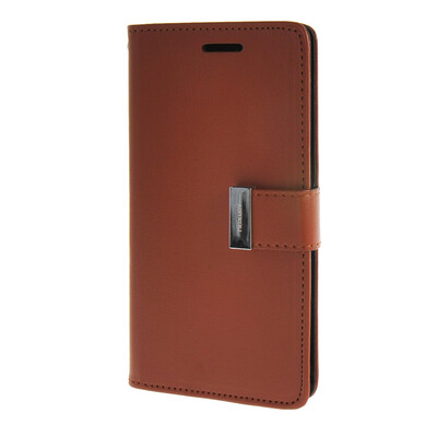 

MOONCASE чехол для Asus Zenfone 5 Flip Leather Wallet Card Slot Bracket Back Cover Brown