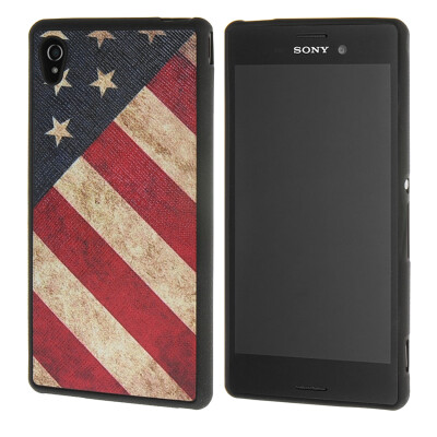 

MOONCASE Case for Sony Xperia M4 Pattern series Flexible Soft Gel TPU Silicone Skin Slim Durable Cover