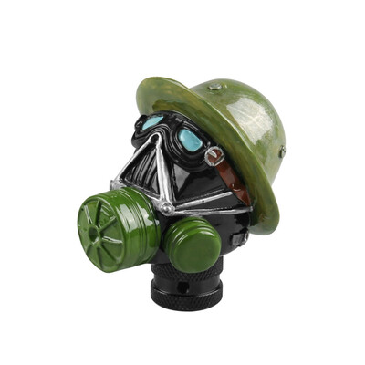 

Ryanstar New style Universal Anti-terrorism Skull Resin Gear Knob Handles Gear Shift Knob