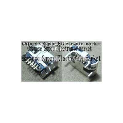 

100PCS SMD MICRO MINI USB 5 Pin 5pin Female connector has lengthened needle