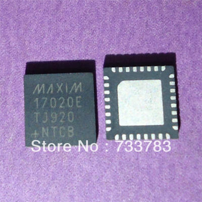 

5pcs/lot MAX17020E MAX17020 Dual Quick-PWM Step-Down Controller with Low-Power LDO RTC Regulator