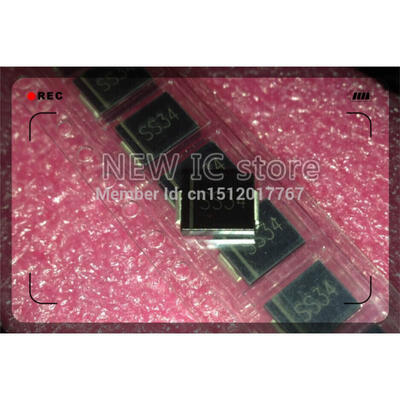 

Free shipping 50pcsLot 1N5822 SK34 SS34 DO-214AA SMB 3A40V 100 NEW