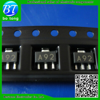 

Free shipping 50PCS/LOT MMBTA92 A92 MARKING: A92 SOT-89 SMD transistor