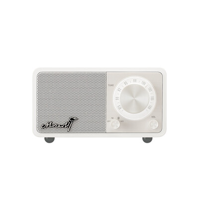 

SANGEAN MOZART Мода белый мини беспроводной деревянный динамик Радио Портативный Bluetooth-динамик