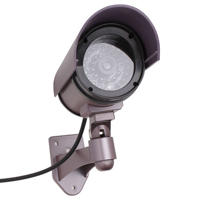 

New Gun Type Dummy Surveillance Cameras Simulation Monitors Fake Camera Video