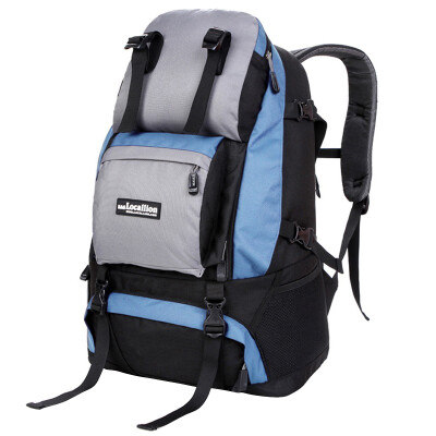 

LOCAL LION 062 outdoor leisure multi-function backpack mountaineering bag travel bag 062 light blue 45L